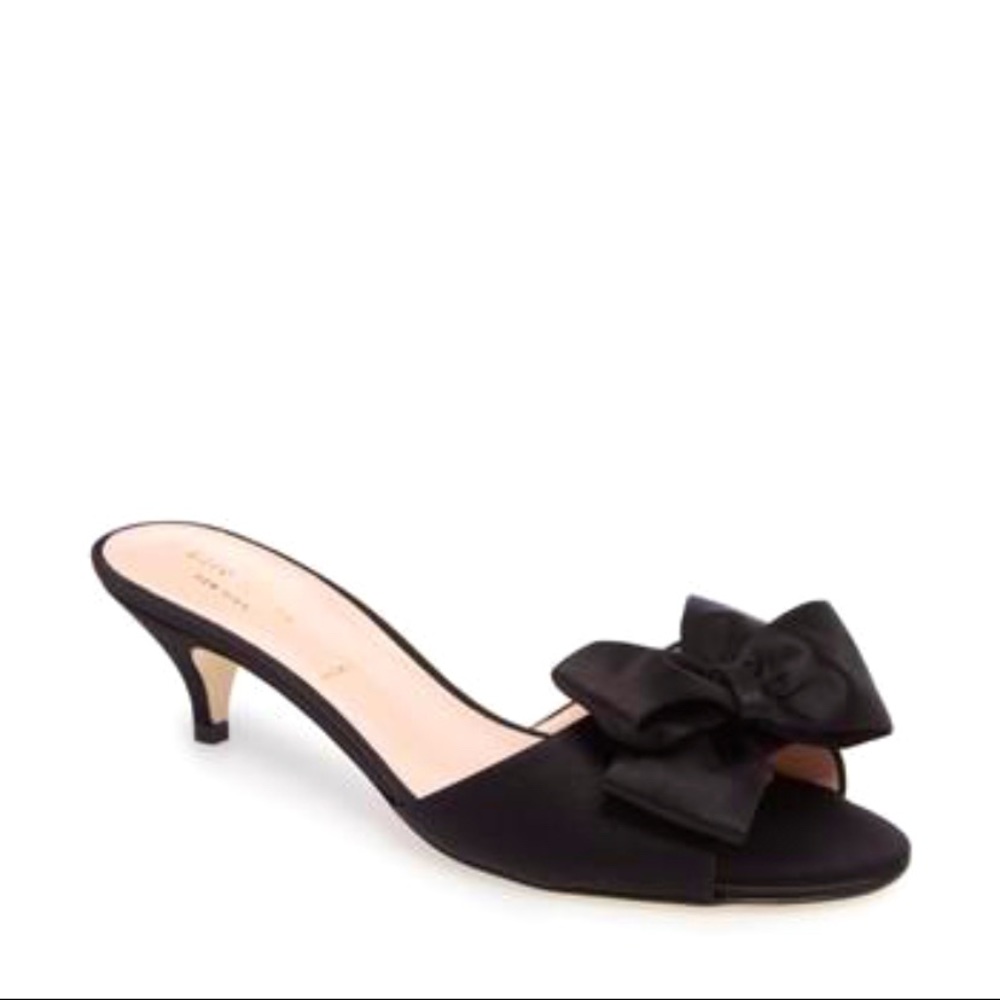 Kate Spade Plaza black satin slip ✨🆕✨